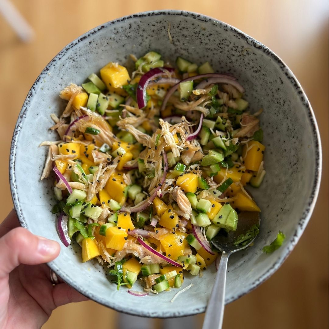 salat mango kure avokado